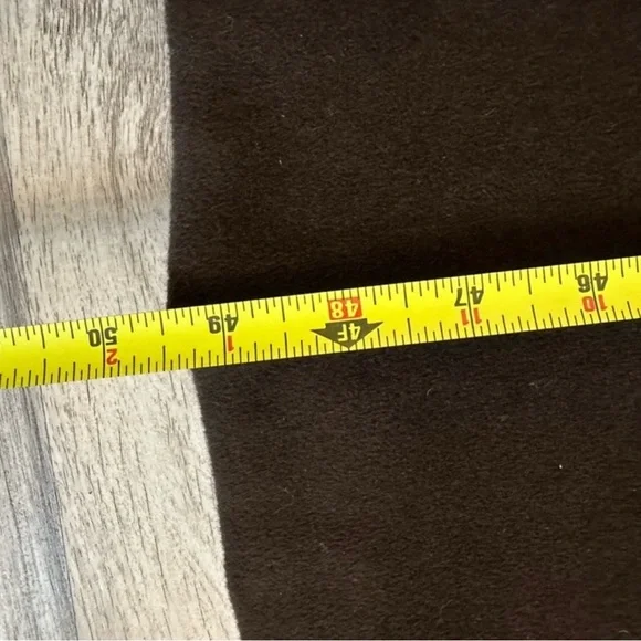 Vintage Liz Claiborne Elegant Brown Long Coat wool angora blend coat size 10 - Picture 4 of 7